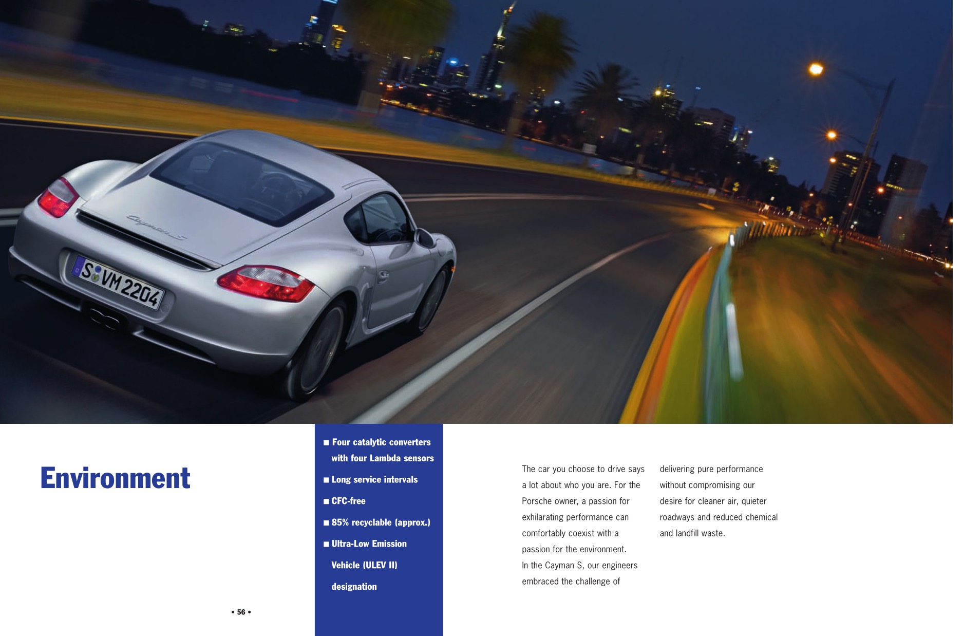 2006 Porsche Cayman S Brochure Page 8